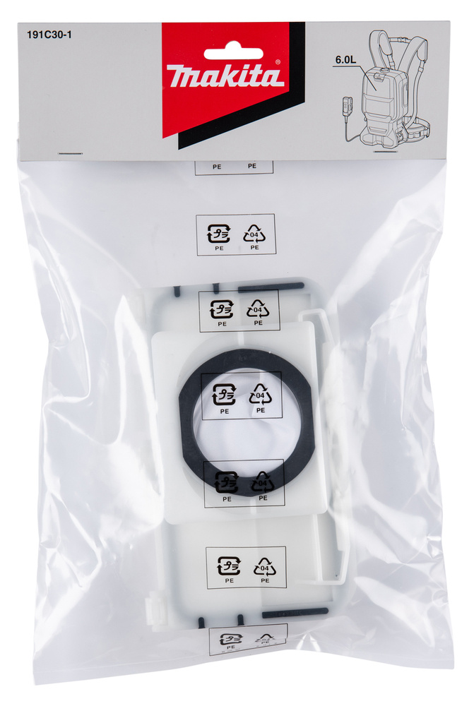 Makita Reusable Dust Bag To Suit DVC660 / DVC665 / VC011 (191C30-1)
