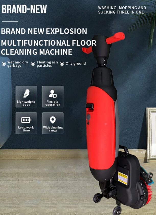 Q-Mop Multifunctional Floor Scrubber
