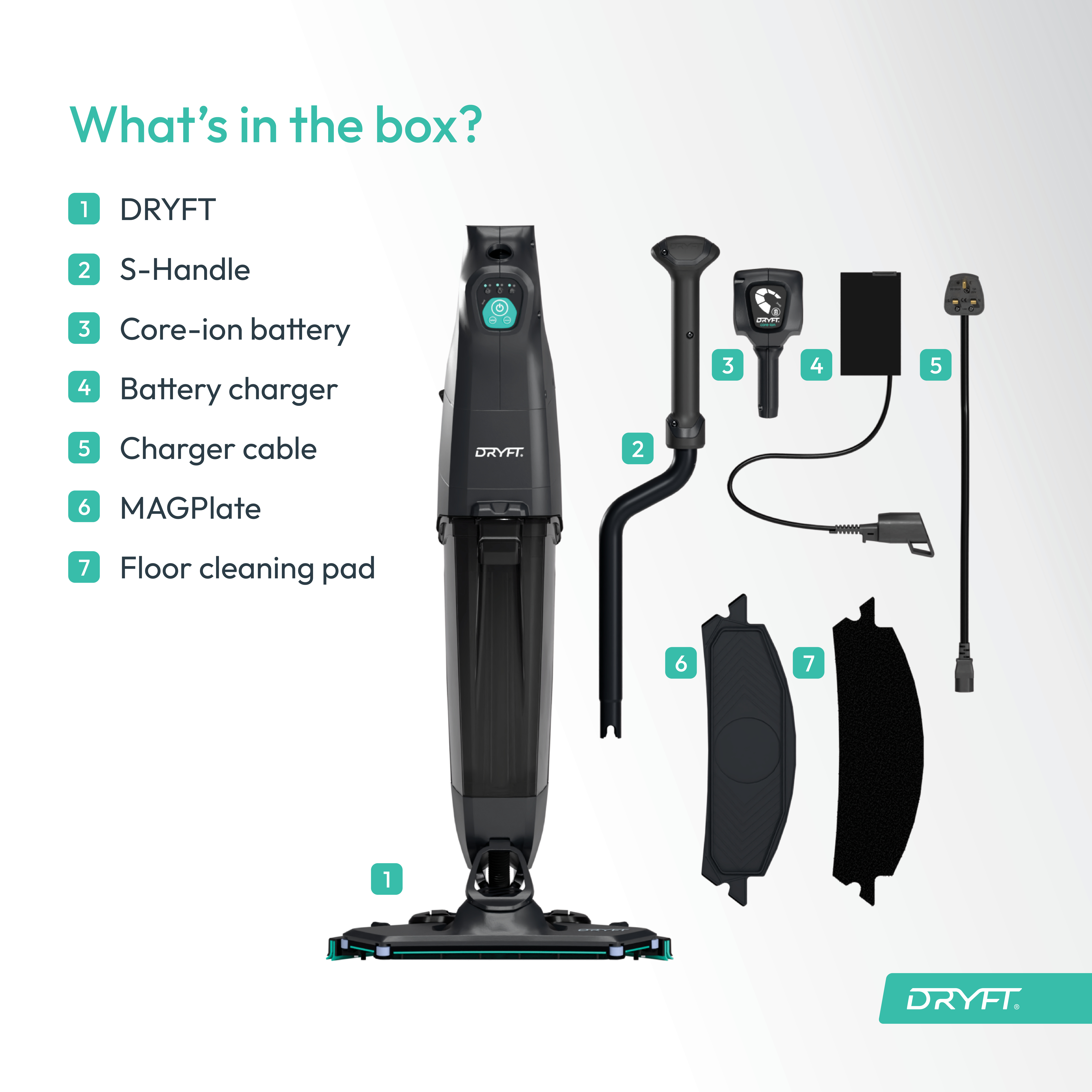 Dryft S-Motion Scrubber