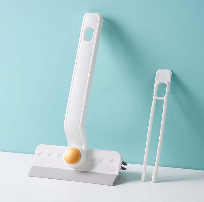 Multi-Functional Rotating Cleaning Brush - White