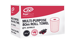 Royal Touch Roll Towel 16 Rolls 80m