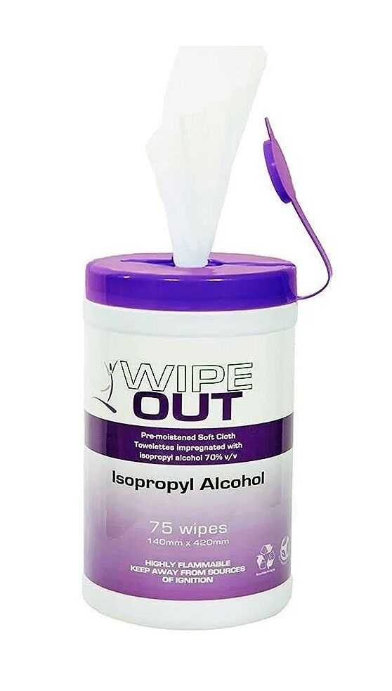 SteelDrill Wipes Wipe Out Isopropyl Alcohol