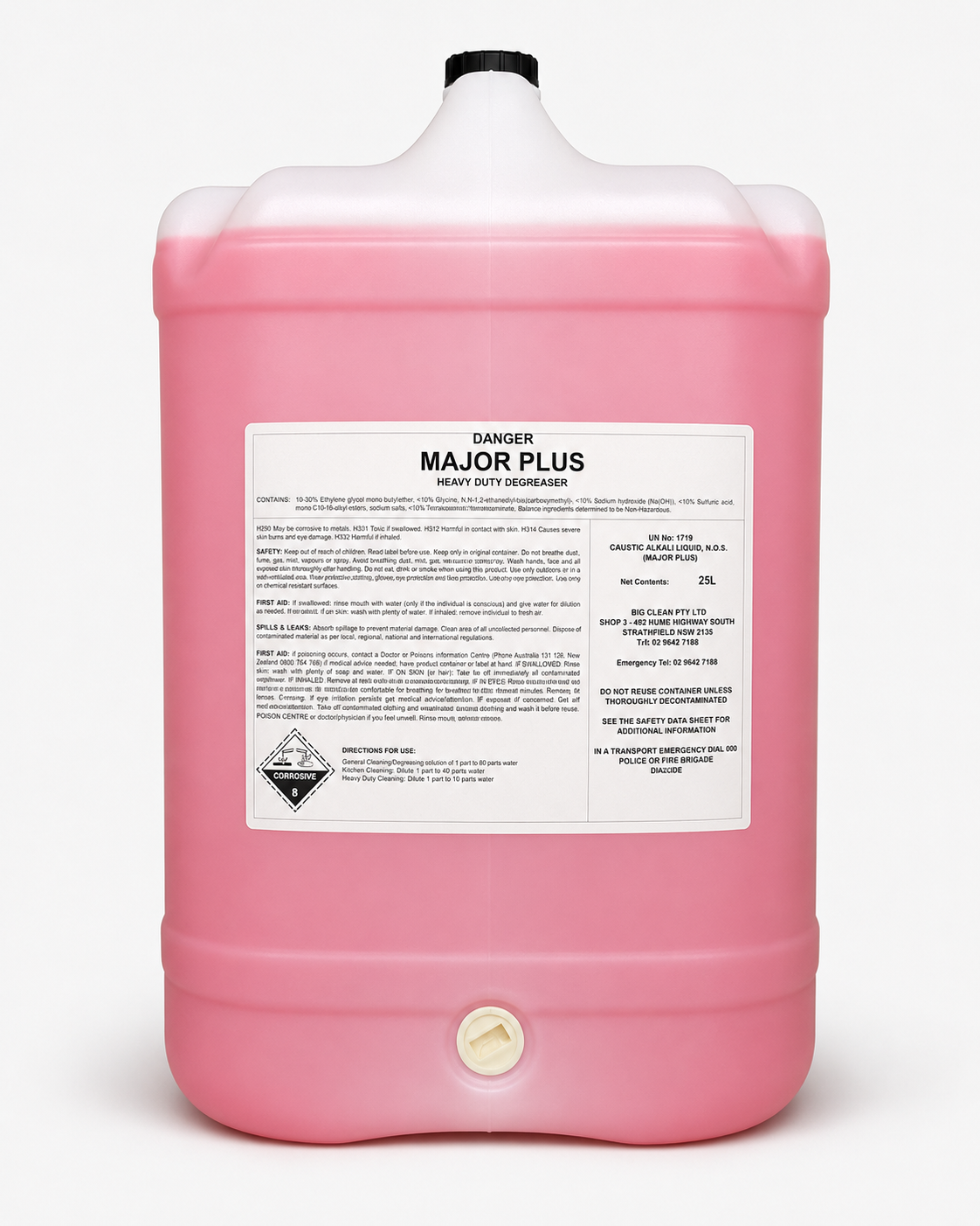 Bigclean Major Plus 5l [Size: 5l]