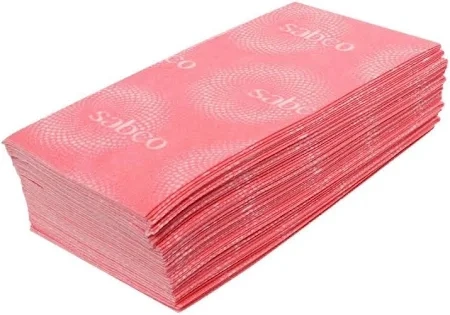 Sabco Prowipes H/d Red 60*60cm [Colour: Red]