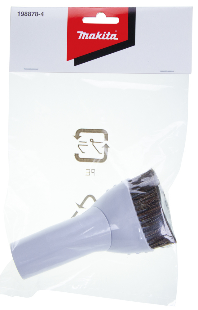 Makita Round Brush 28mm - White (198878-4)