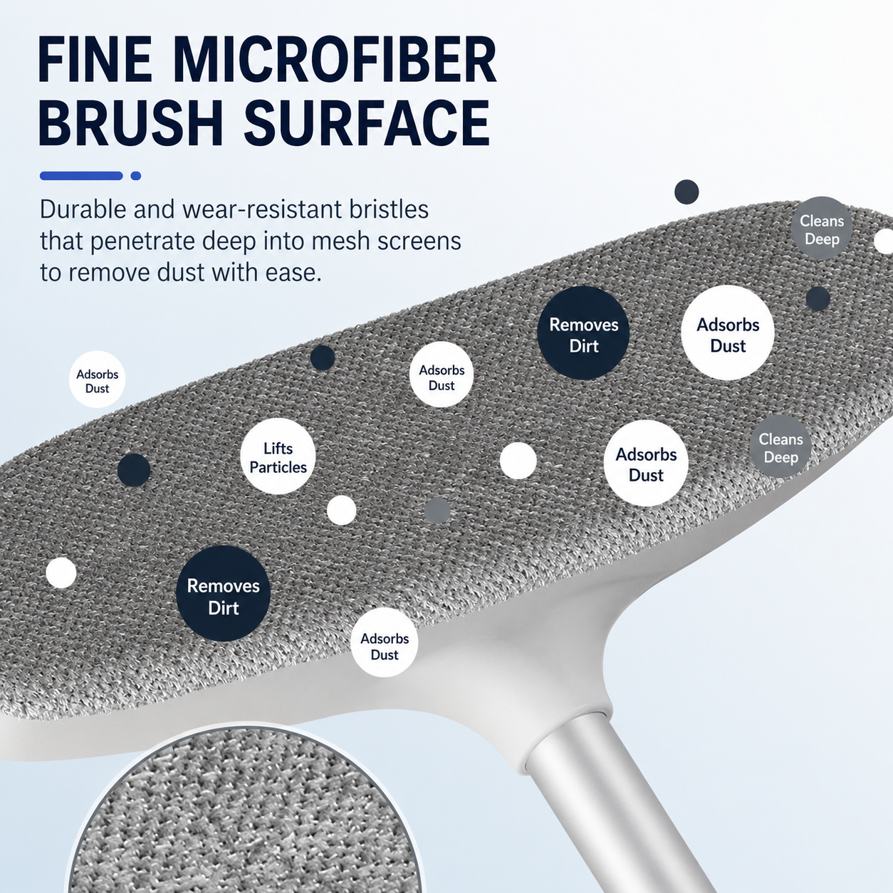 Bigclean Extendable Window Fly Screen Brush