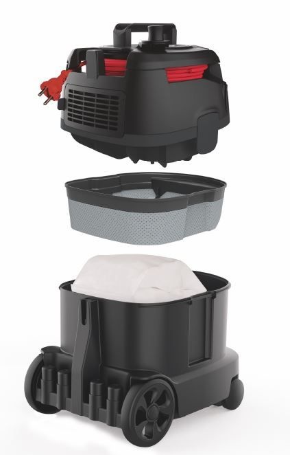 Pullman E-Tek Pro 700W Motor Dry Vacuum