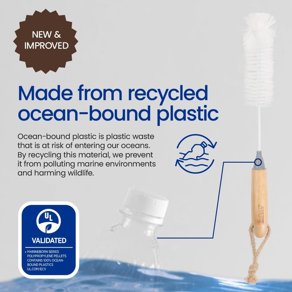 Eco Basics Bottle Brush with Bamboo Handle