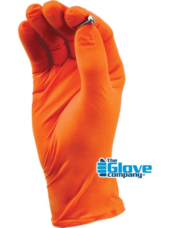 Tgc Orange Nitrile Glove Large [Size: medium]