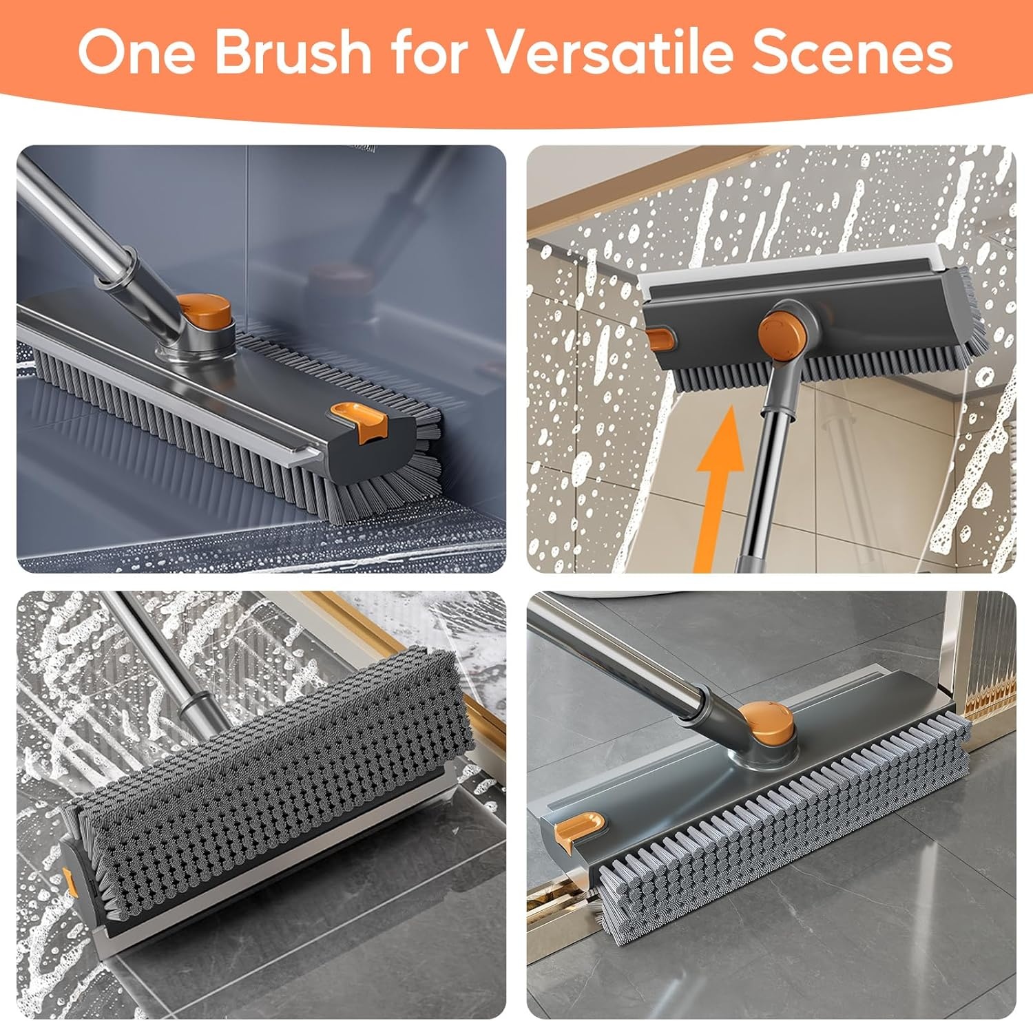 Bigclean Rotation Floor Scrub Brush