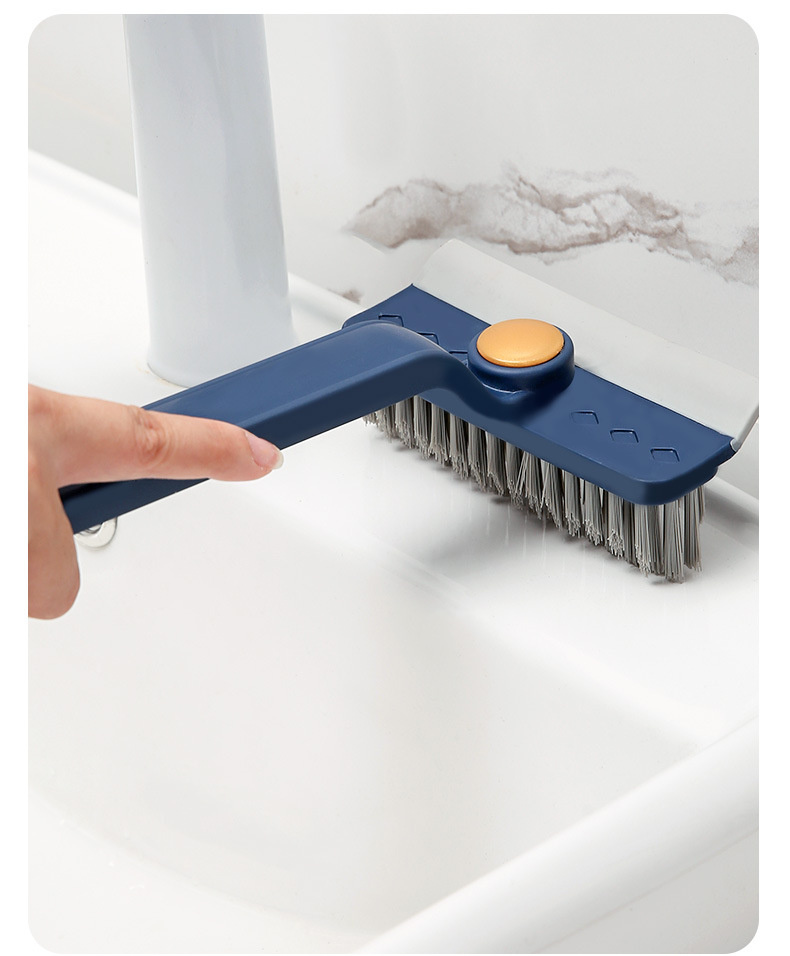 Multi-Functional Rotating Cleaning Brush - White