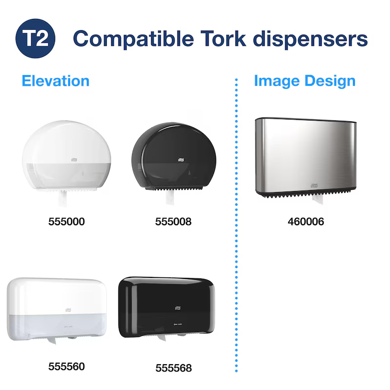 Tork Soft Mini Jumbo Toilet Roll - T2
