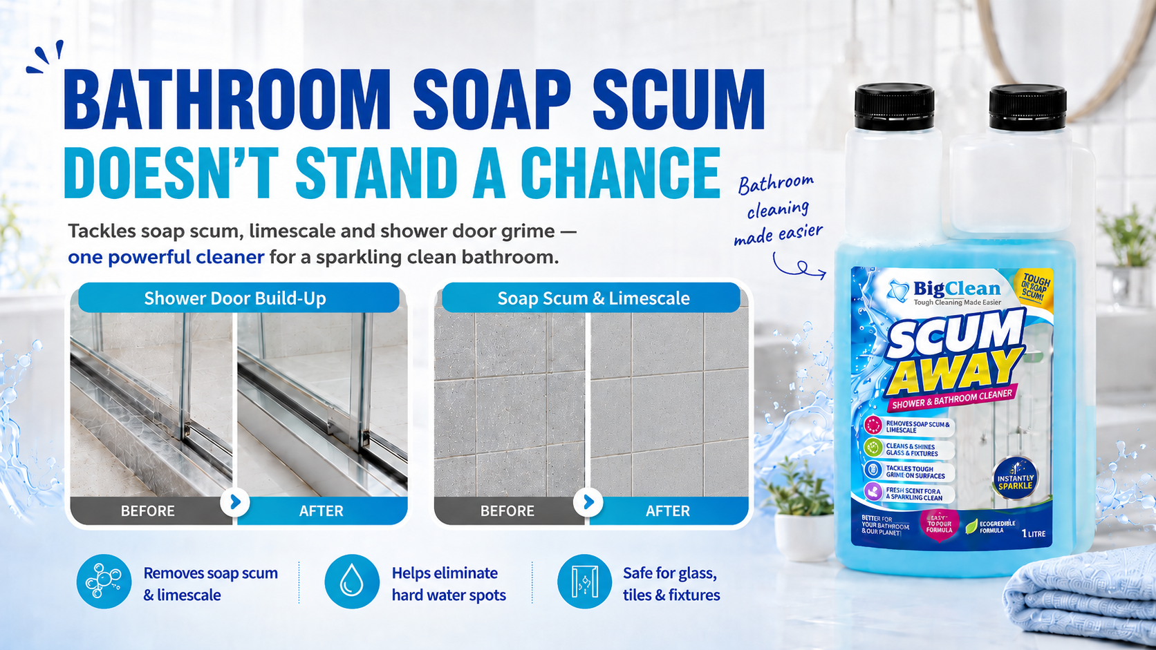 Big Clean Scum Away - 1L
