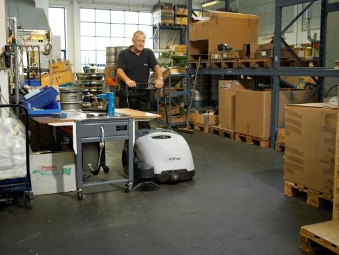 Nilfisk SW750 Battery Powered Sweeper