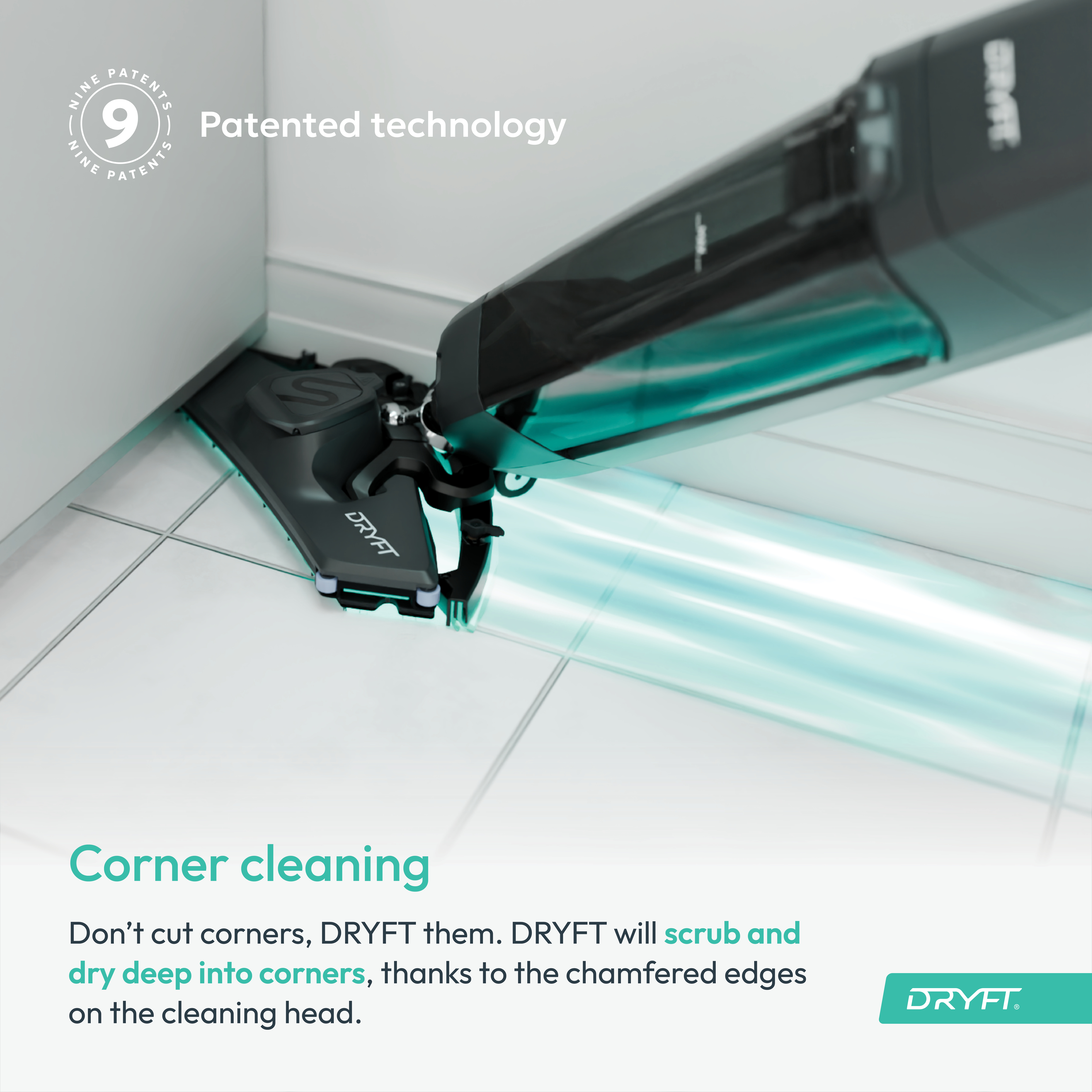 Dryft S-Motion Scrubber