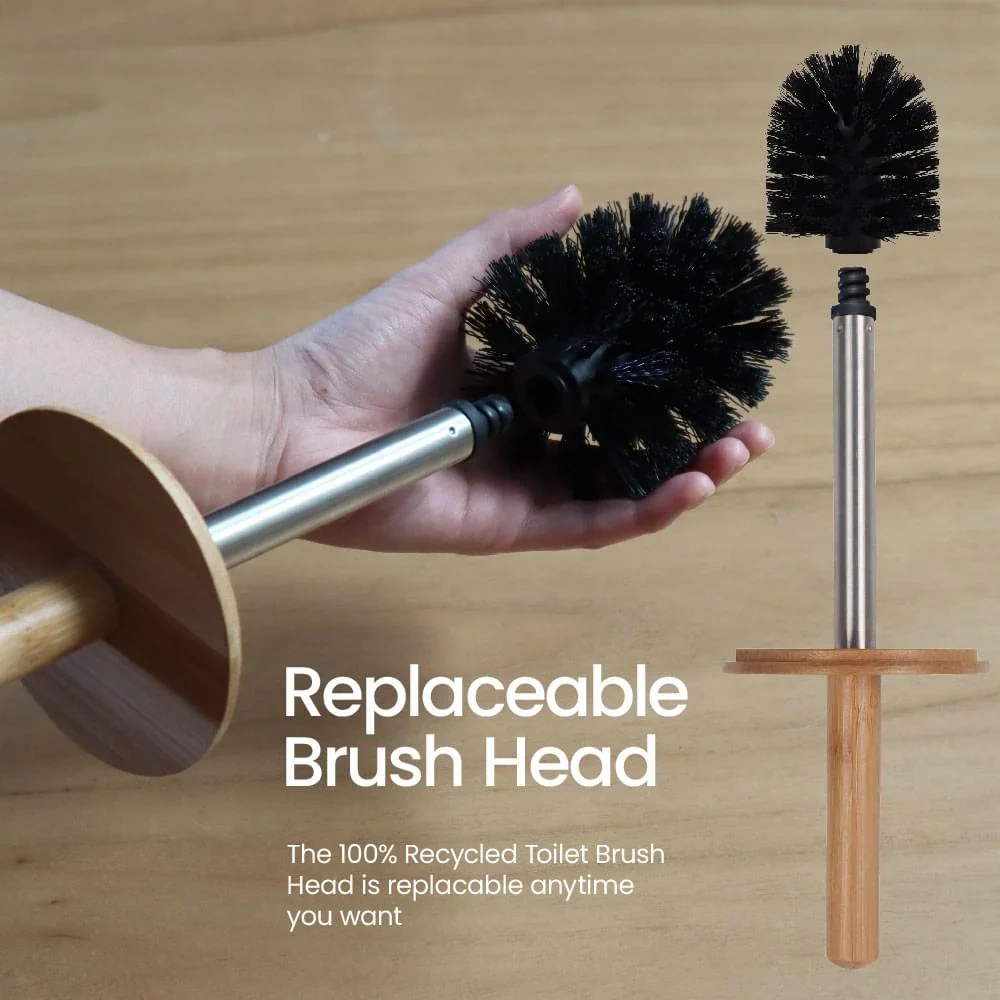 Eco Basics Toilet Set & Roll Holder