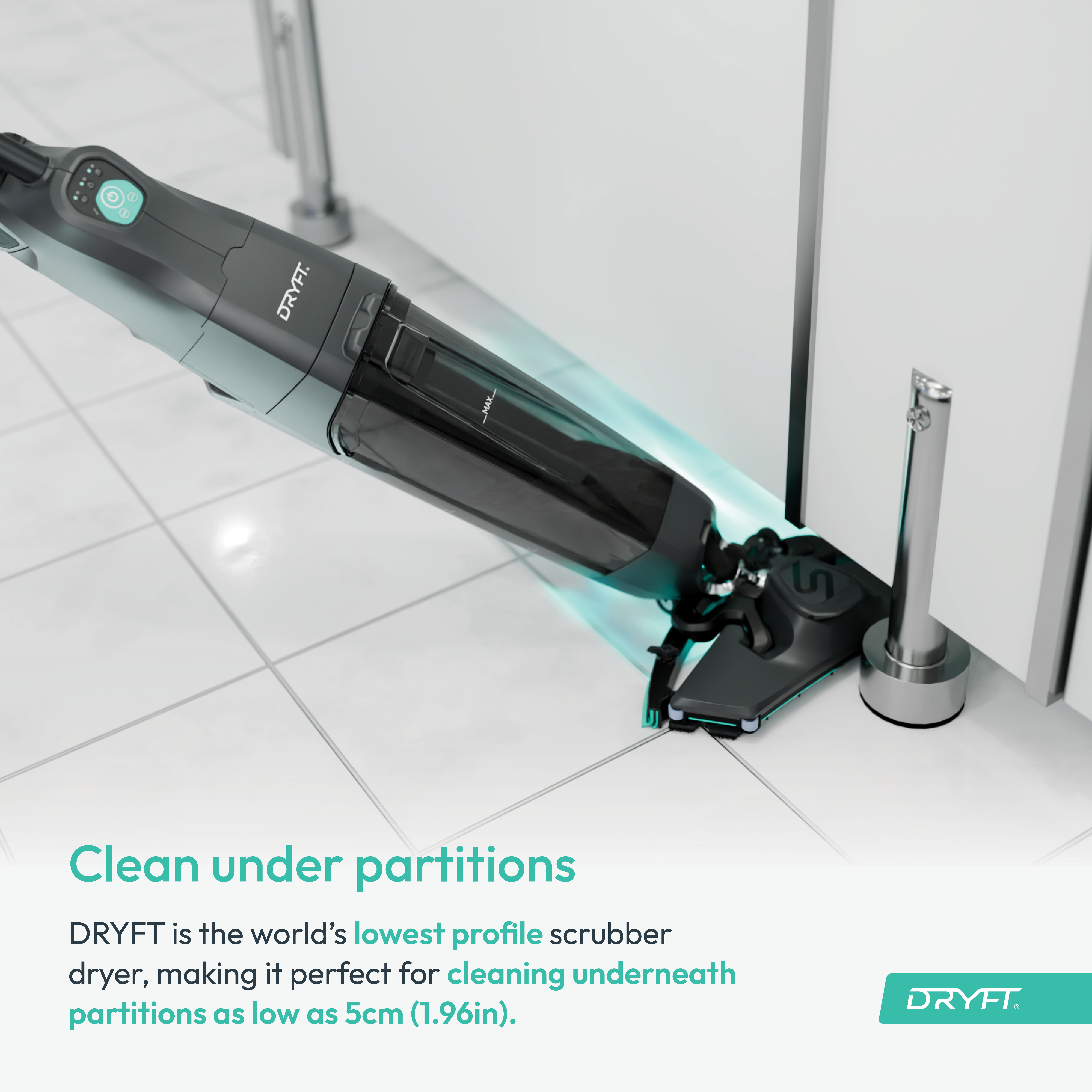 Dryft S-Motion Scrubber