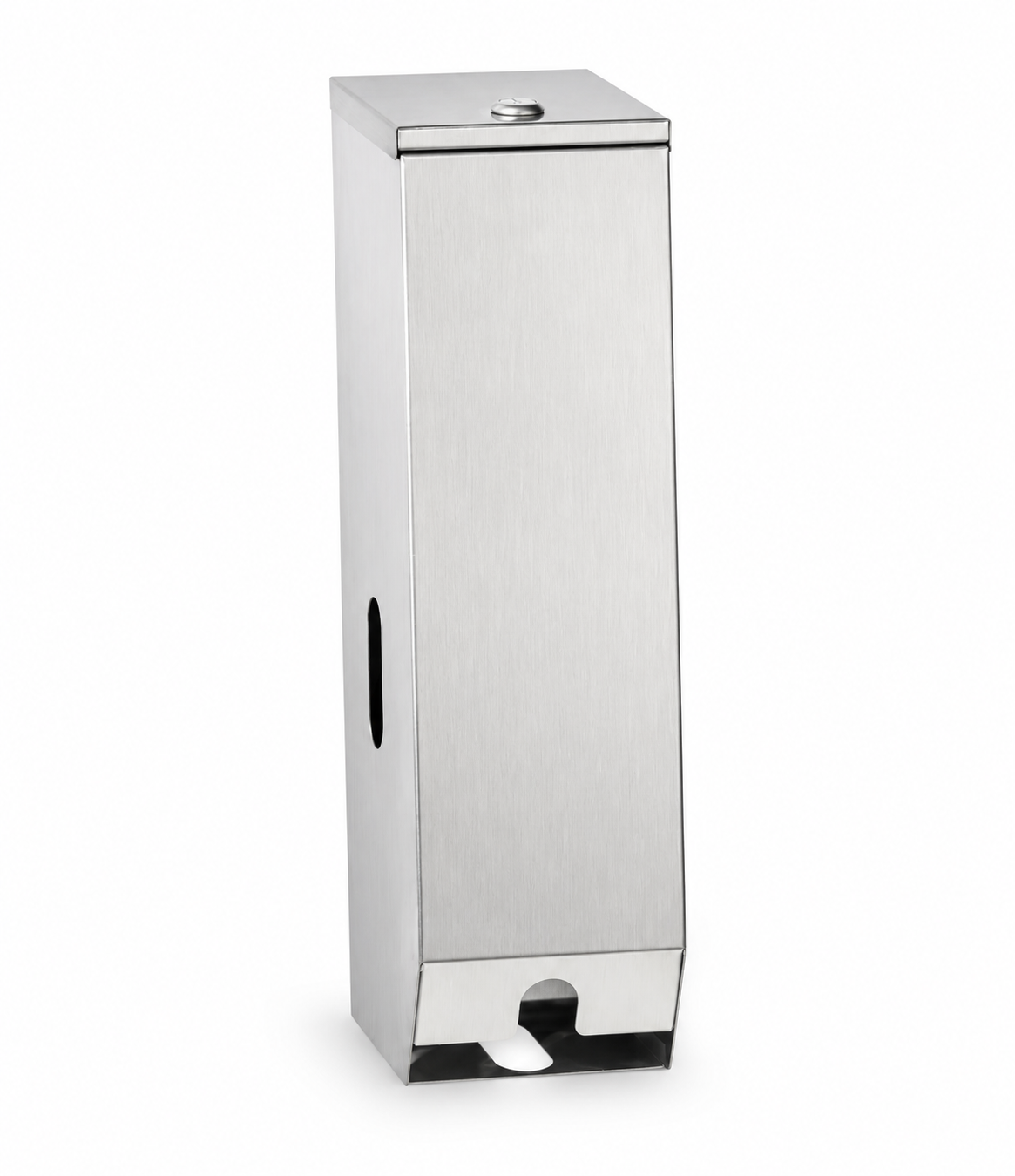 Dolphy Vertuical Stainless Steel Toilet Roll Dispenser (2 Rolls)