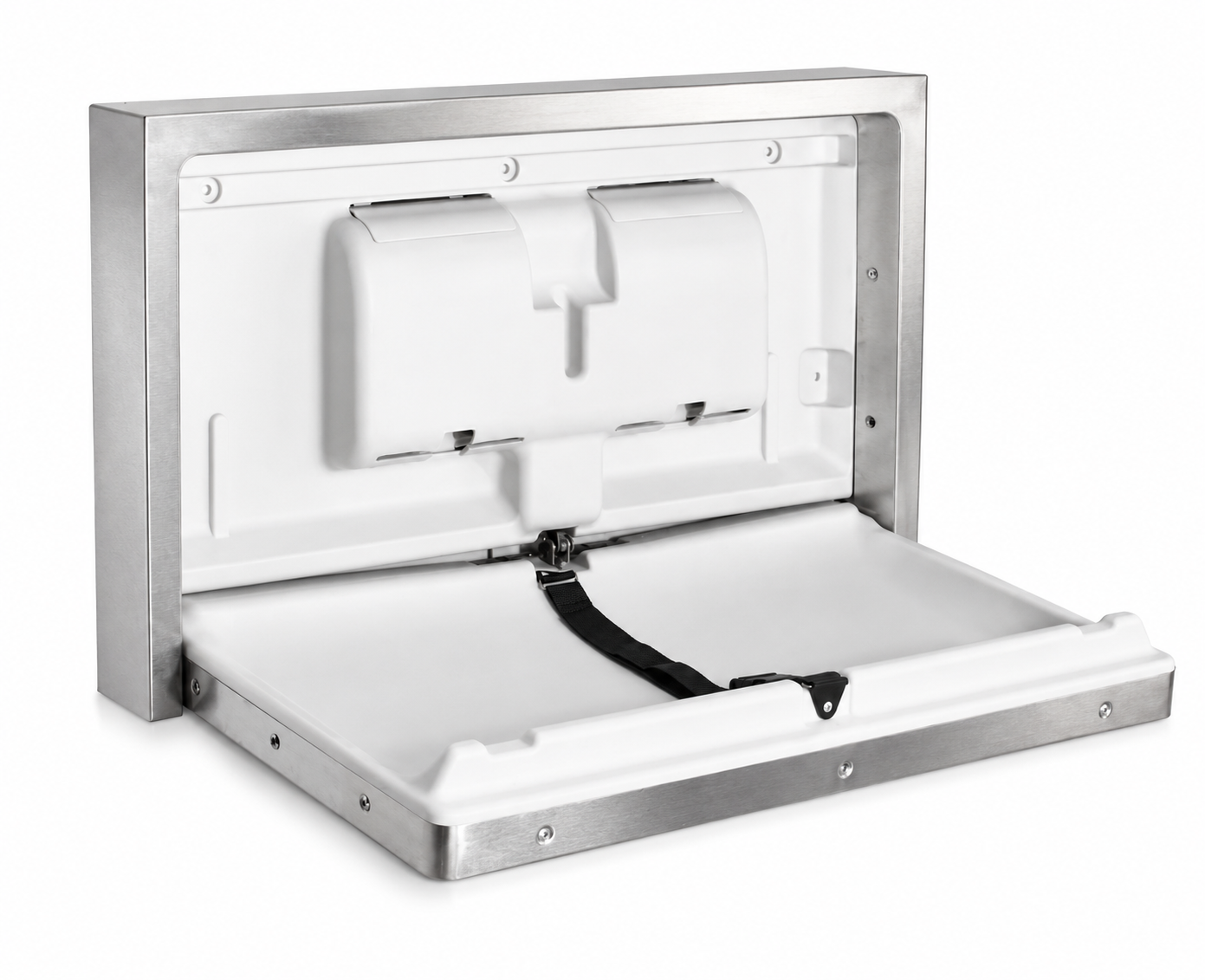 Dolphy Surface Mounted Baby Change Station - Stainless Steel