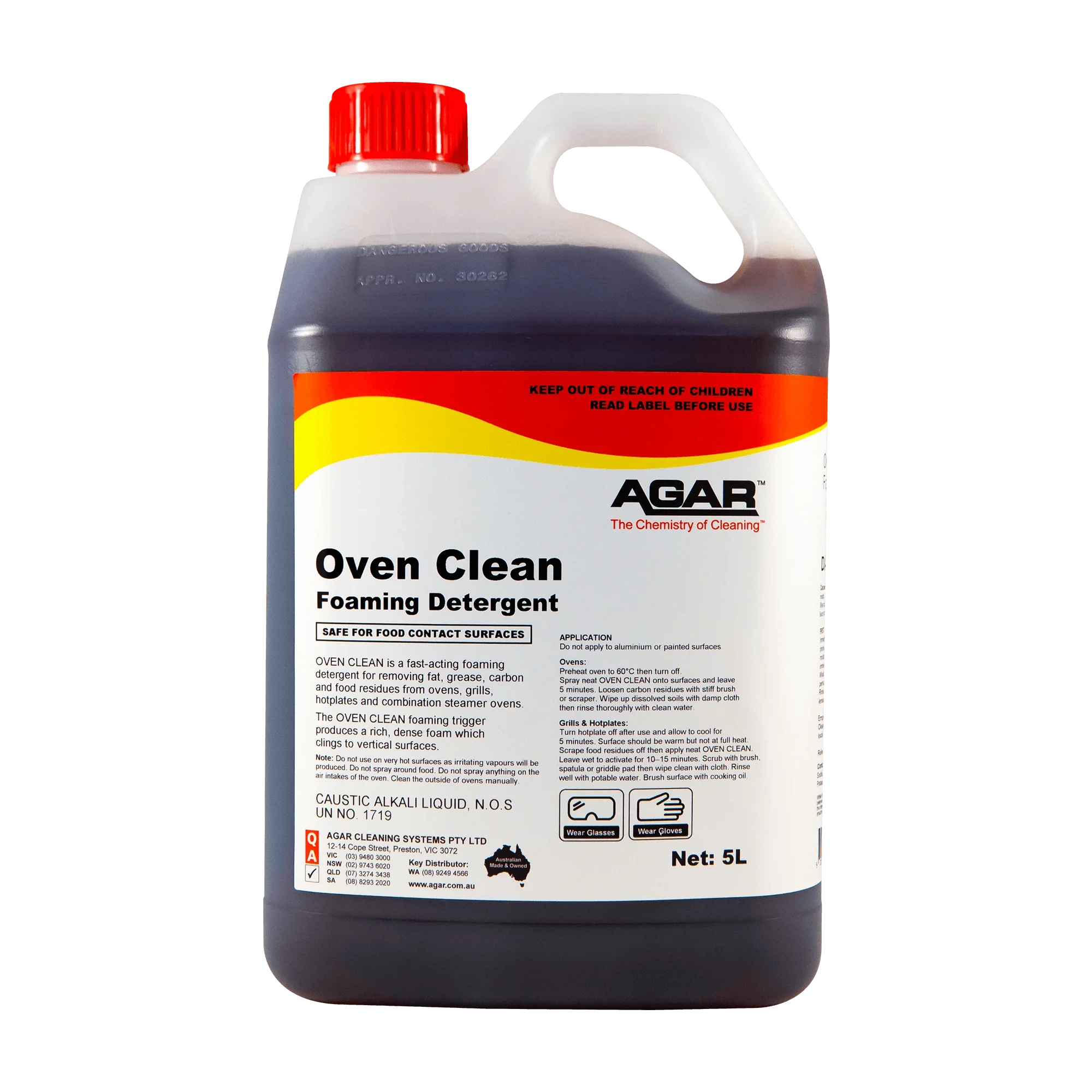 Agar Oven Clean 5L