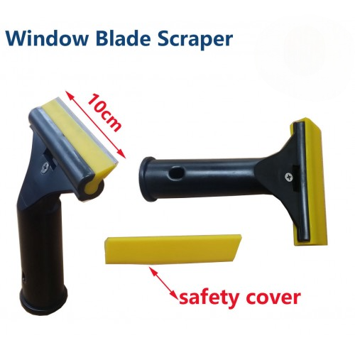 TCS 10cm Scraper Blade with Handle and Safety guard