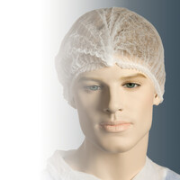 Bastion Crimped Hairnet 21 [Colour: White]