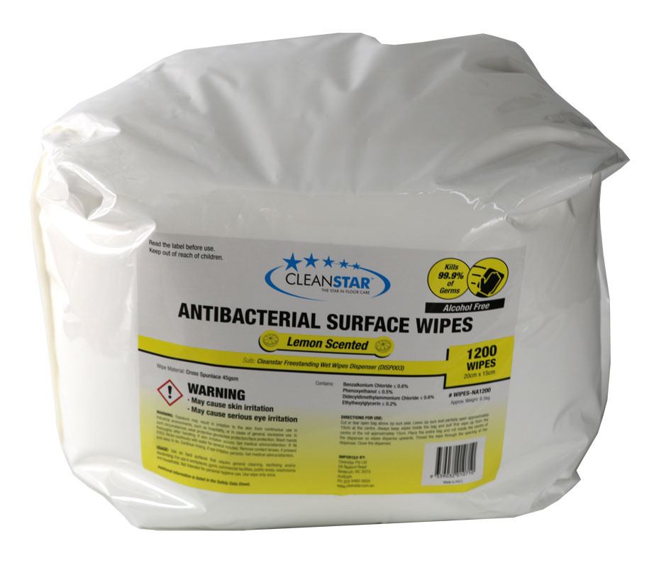 Cleanstar Disposable Gym Wipes 1200
