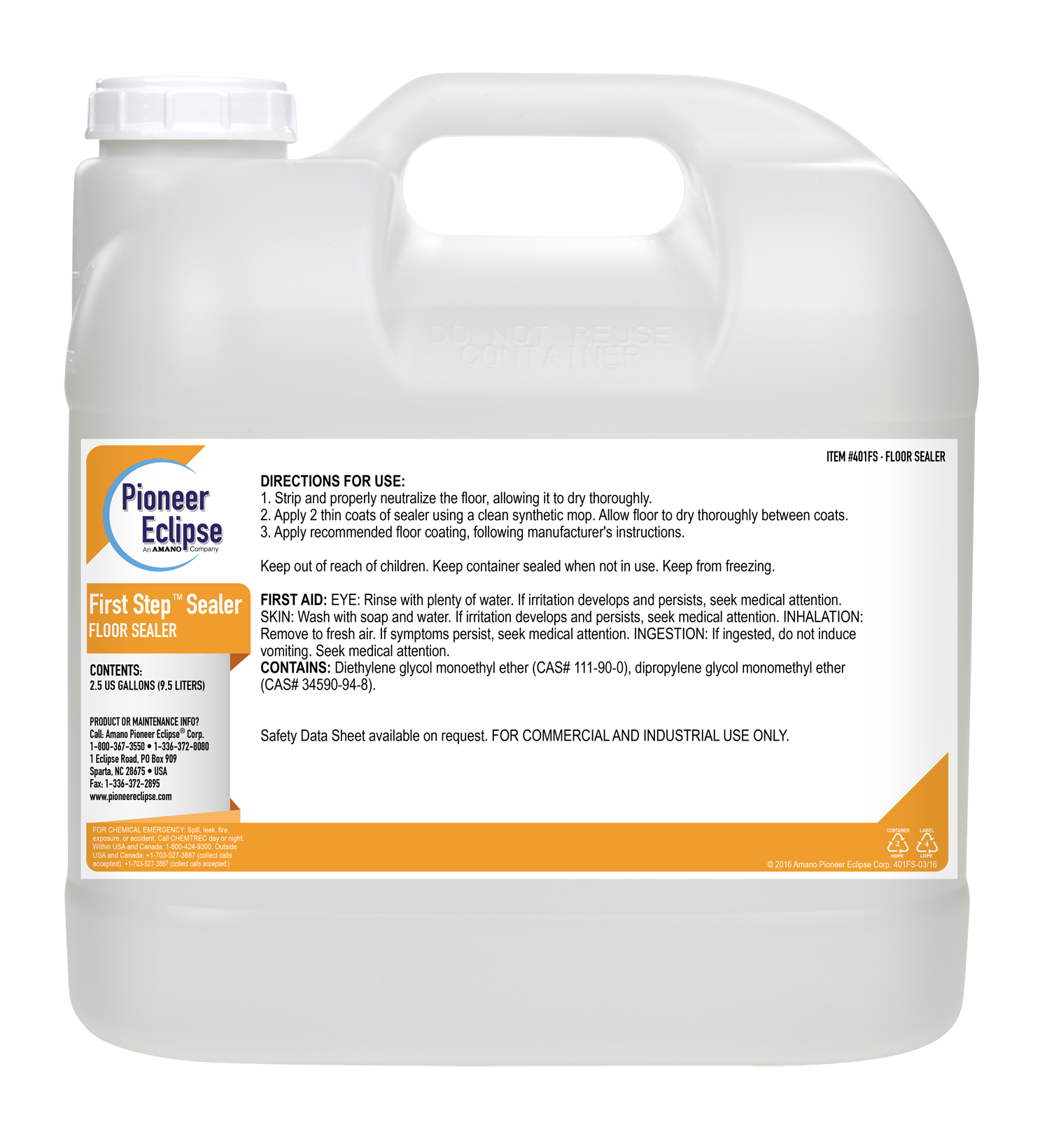 Pioneer Hard Floor Base Coat 10L