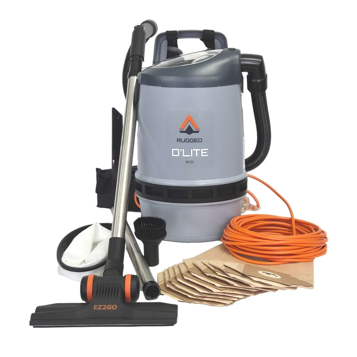 Rugged D’Lite Commercial Backpack Vacuum Cleaner