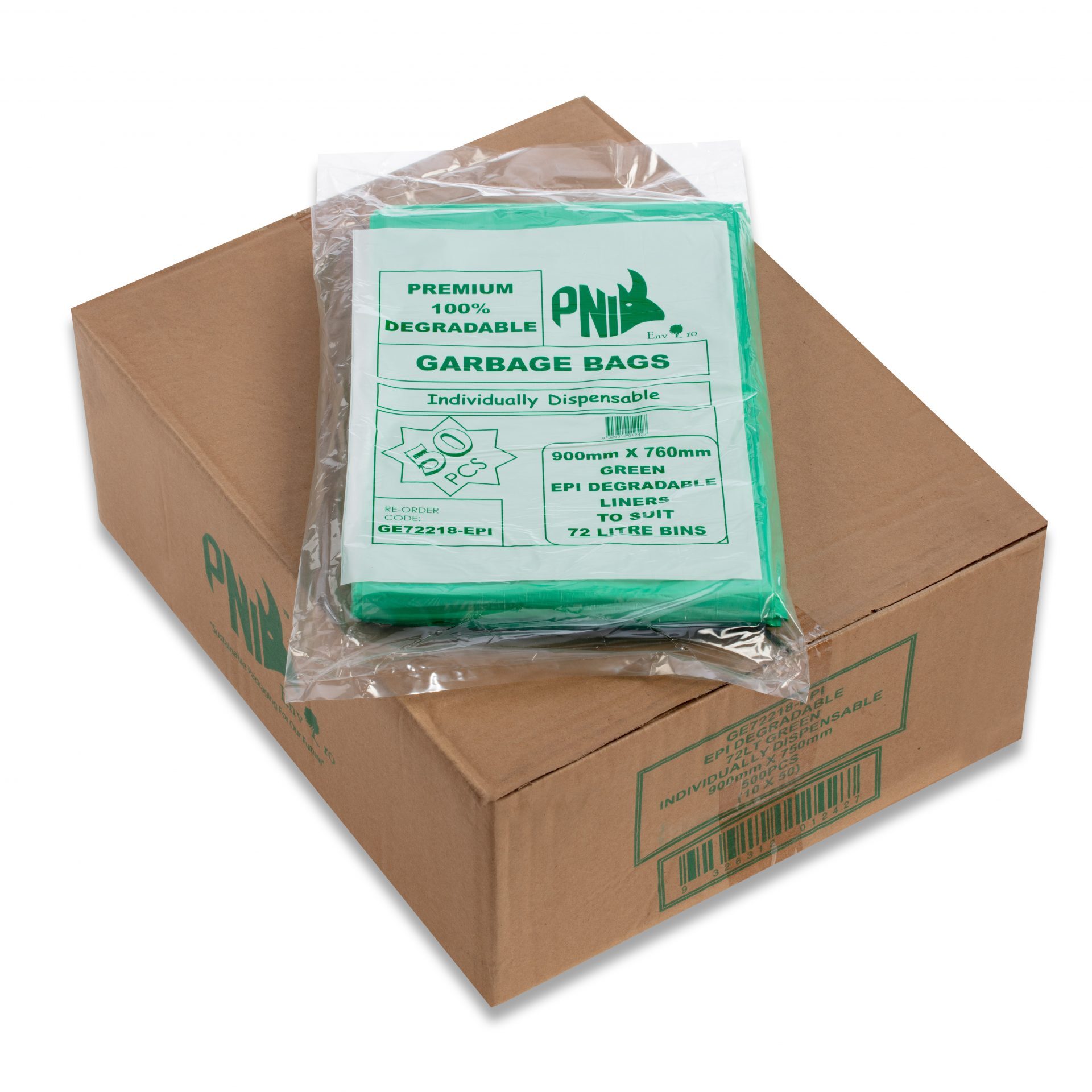 Npp Epi Biodegradable Garbage Bags 7L [Size: 72L]