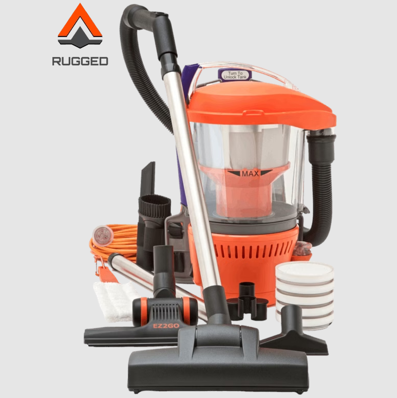 Rugged Advantage Turbo Bagless Cyclone Vaccum