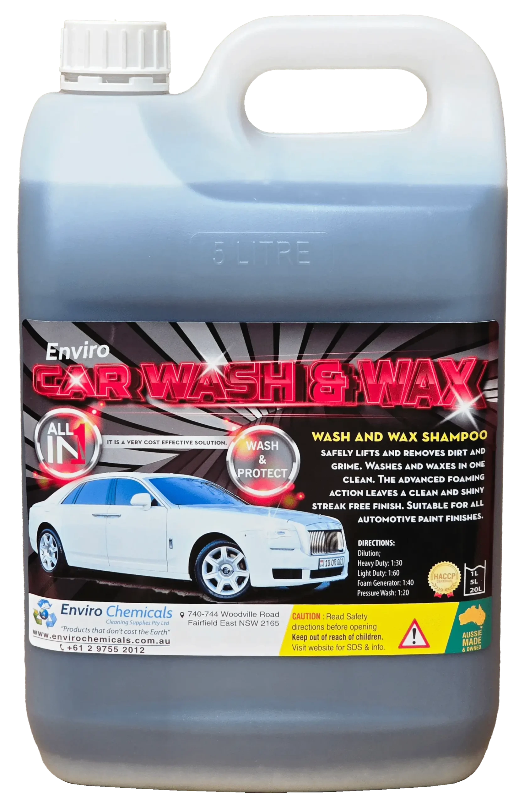 Big Clean Car Wash and Wax 5L