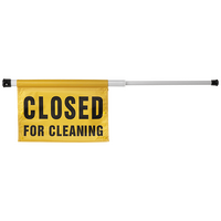 Oates Spring Load Door Caution Sign
