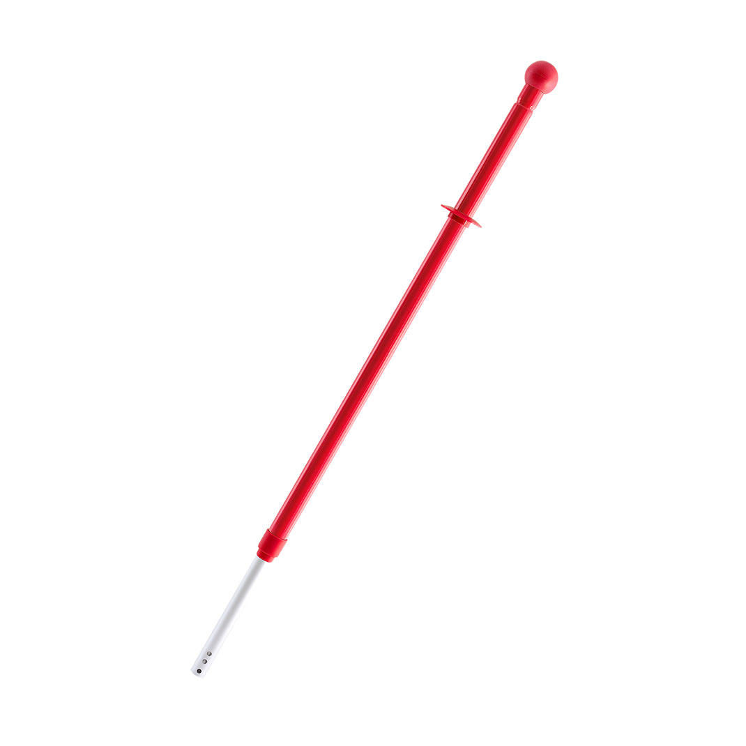 Decitex Colour Coded Telescopic Handles - Red