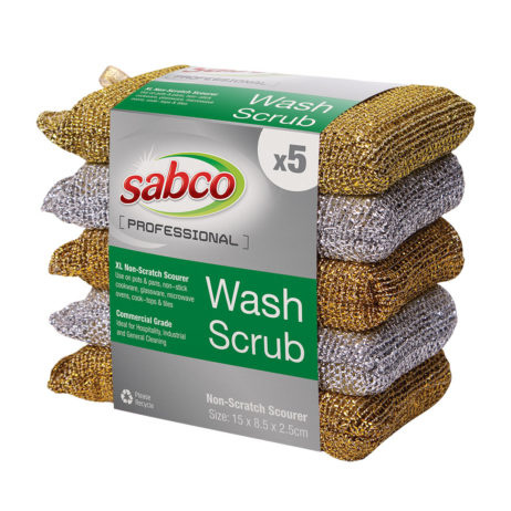 Sabco Wash Scrub – 5PK