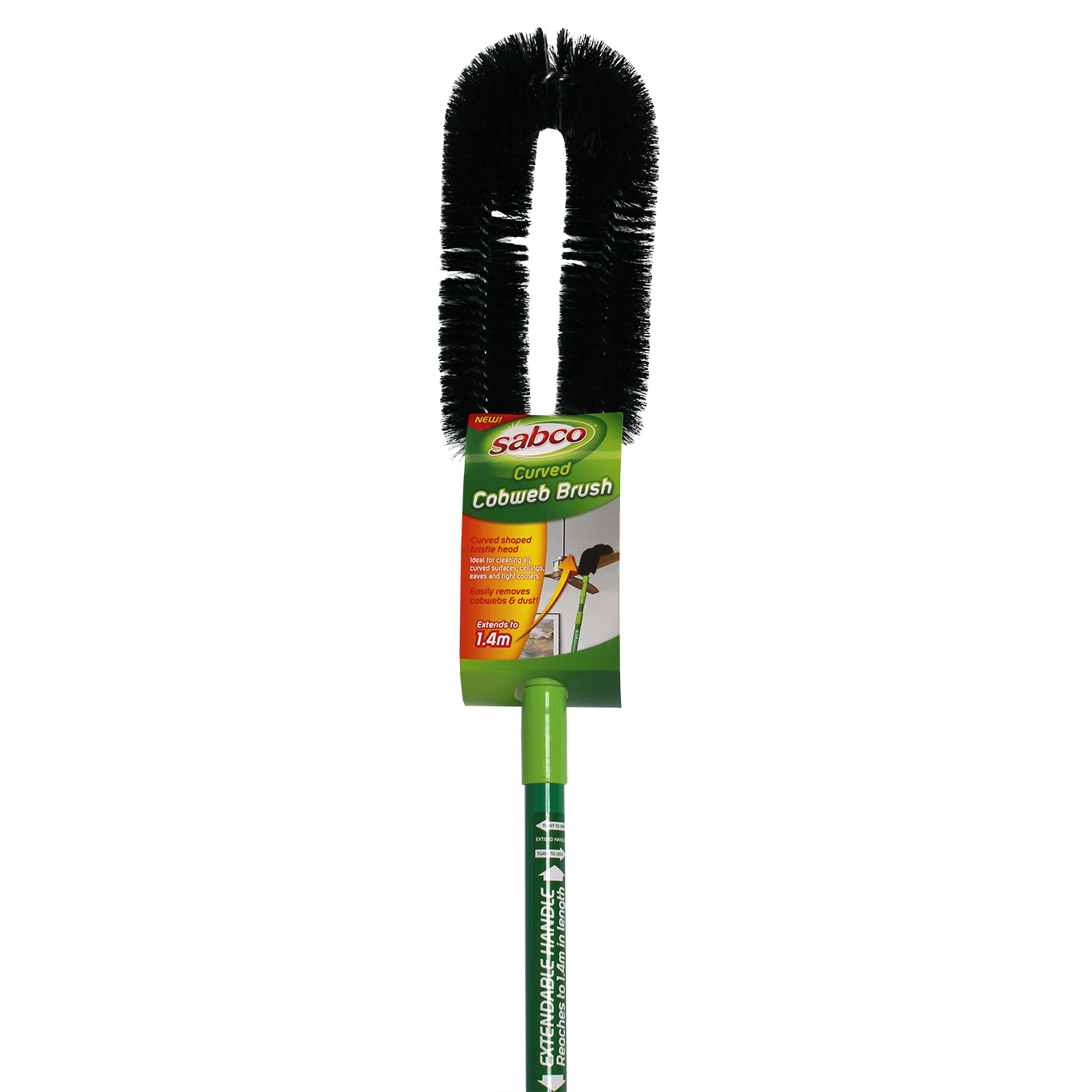 Sabco Curved Cobweb Broom
