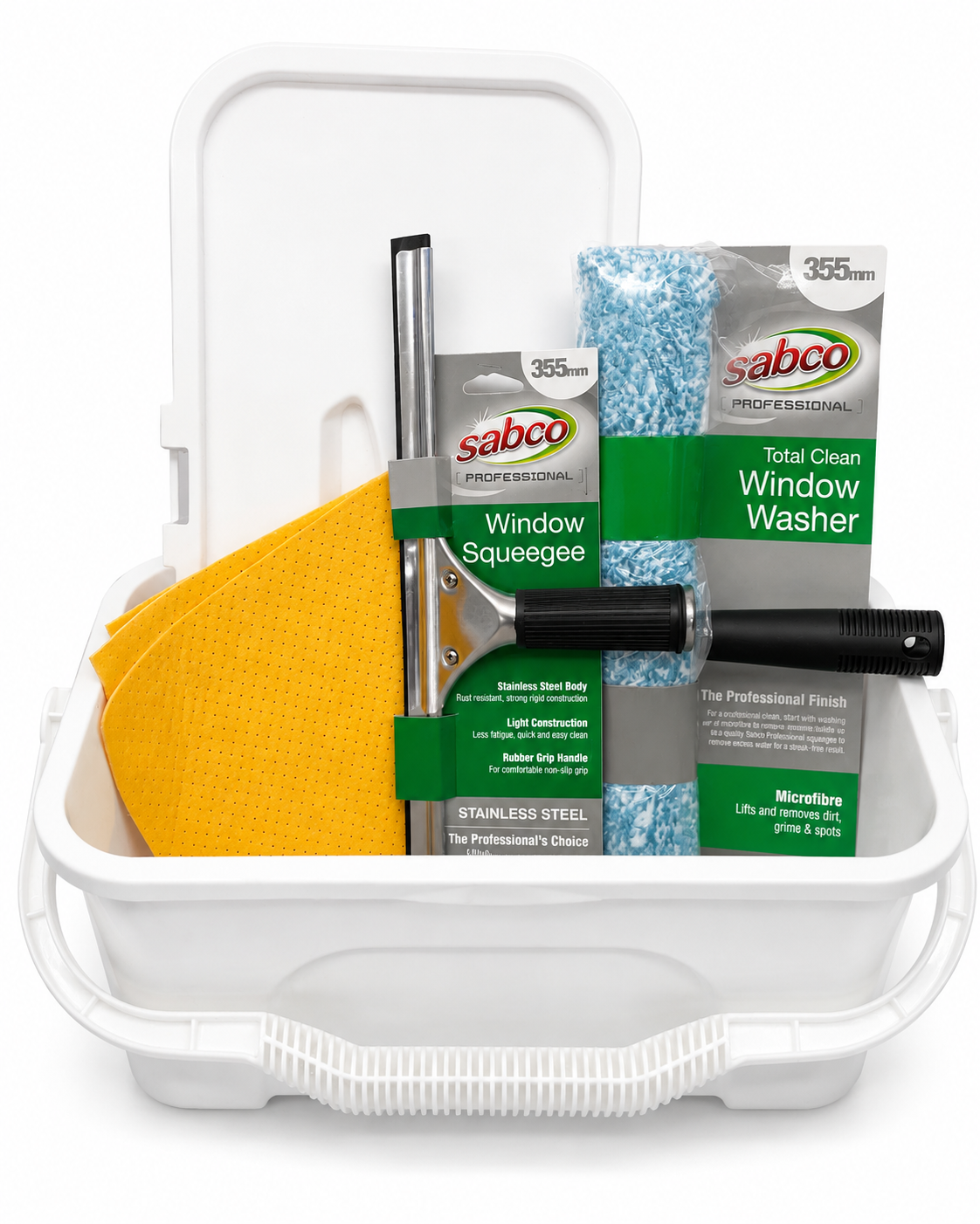 Sabco Window Cleaning Bucket Kit 12.5L