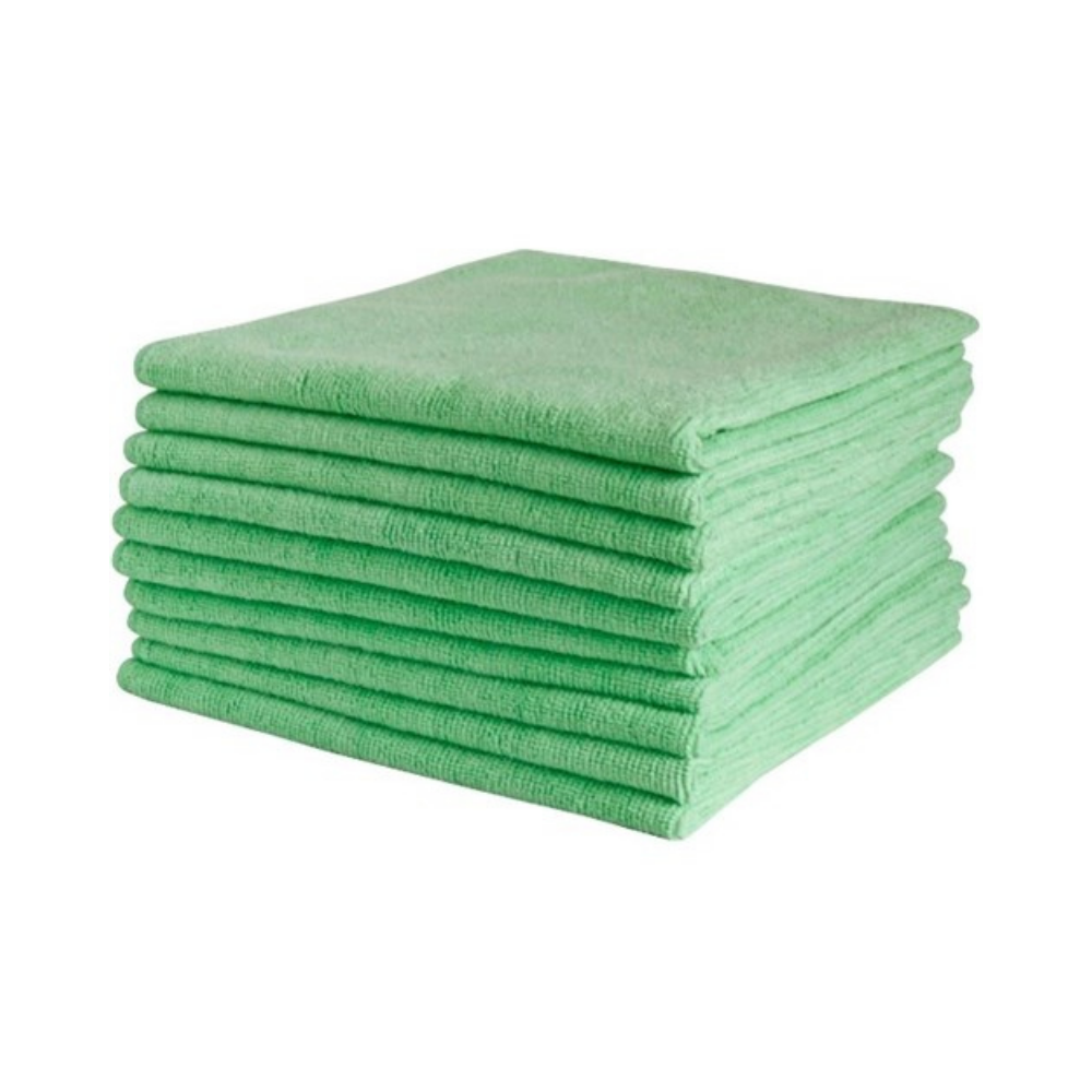 Nab Microfibre Cloths 10-Pack [Colour: Green]