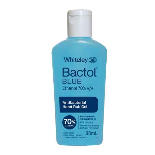 Whiteley Bactol Alcohol Gel 80ml
