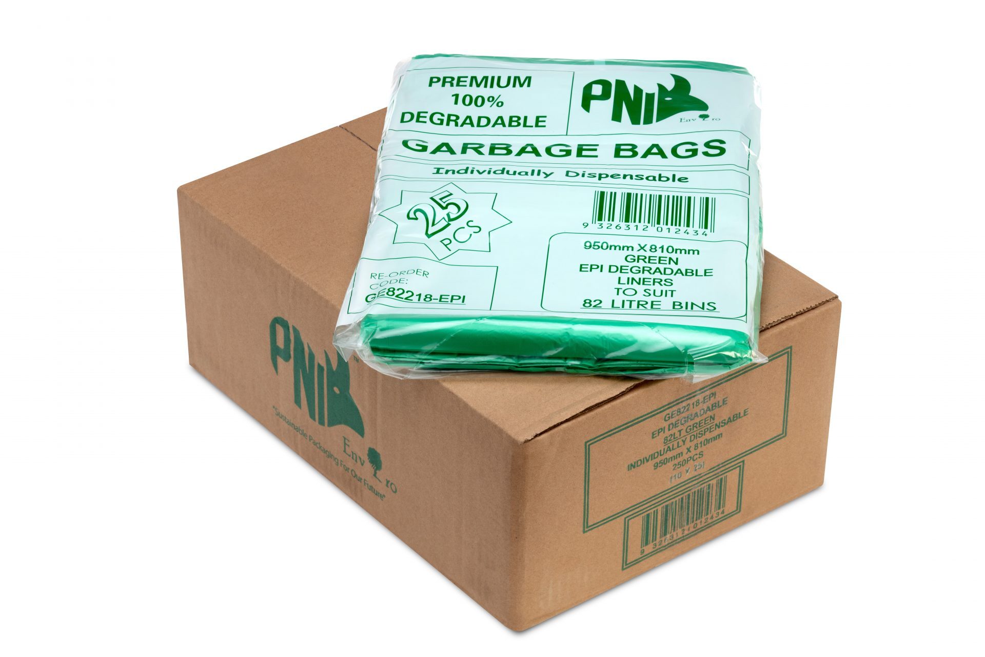 Npp Epi Biodegradable Garbage Bags 82L [Size: 82L]
