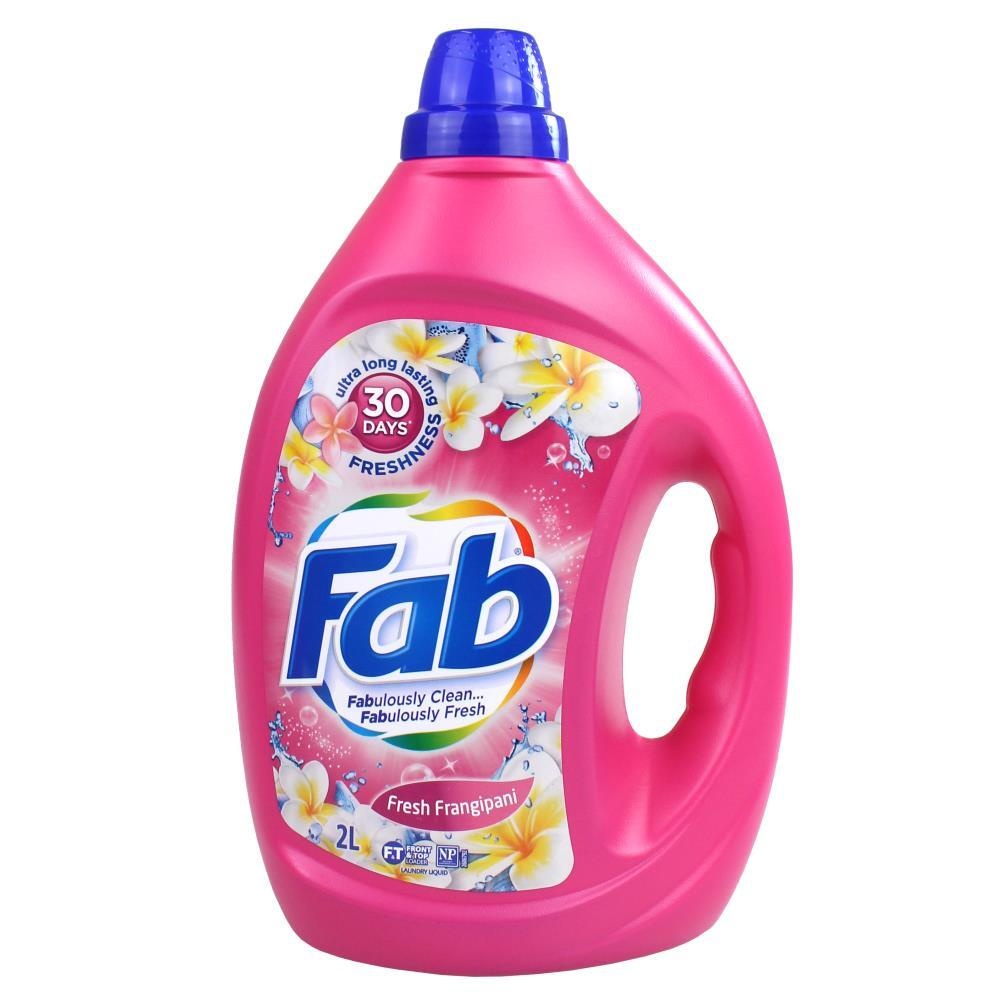 FAB 2L LAUNDRY LIQUID FRONT &amp; TOP