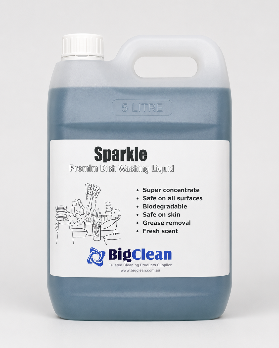 Bigclean Sparkle Dish Washing Liquid