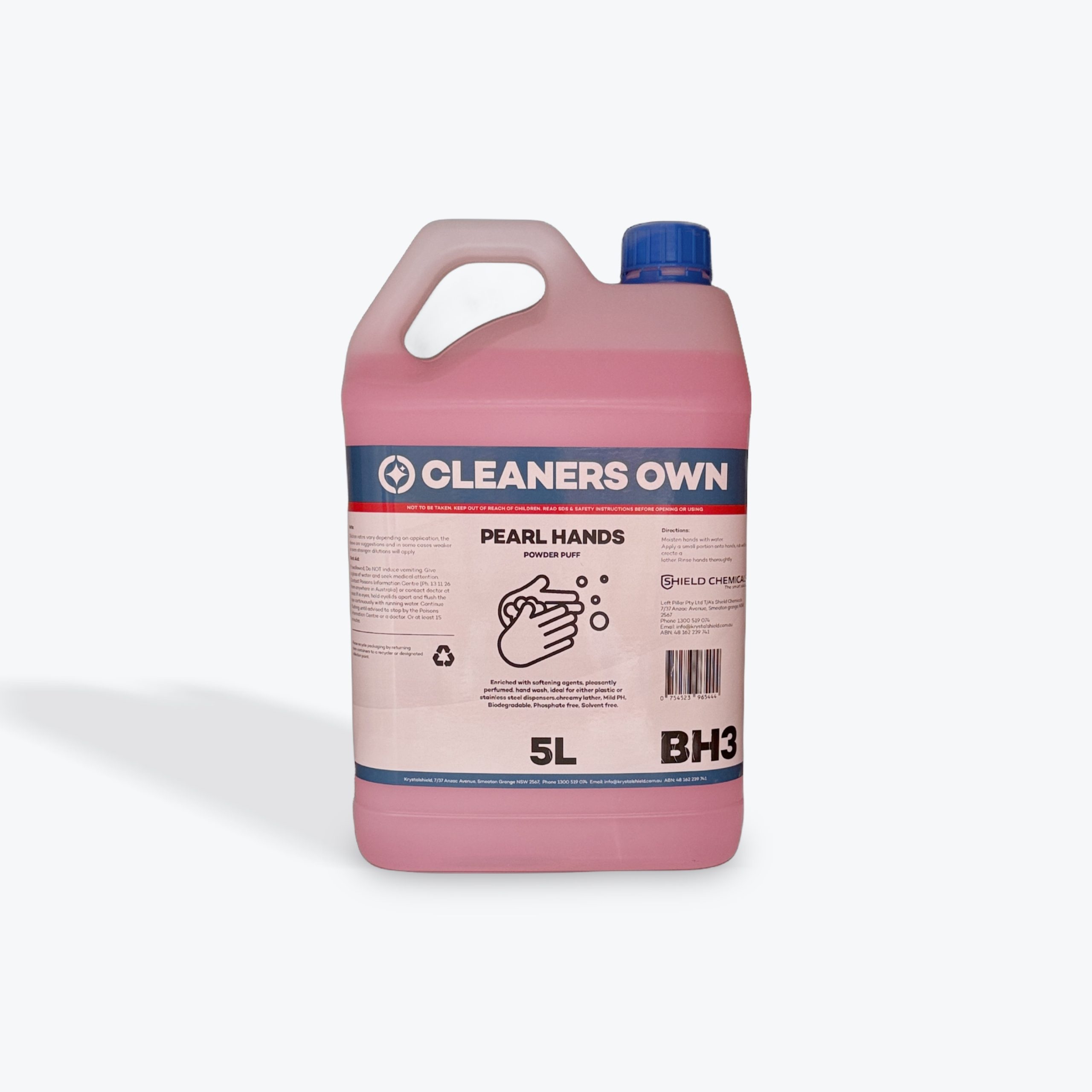 Pearl Hands Powder Puff Liquid Handsoap - 5L