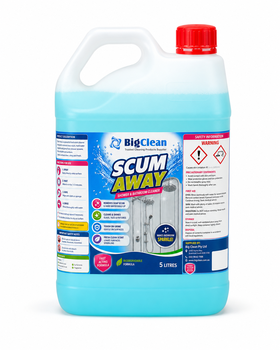 Big Clean Scum Away - 5L