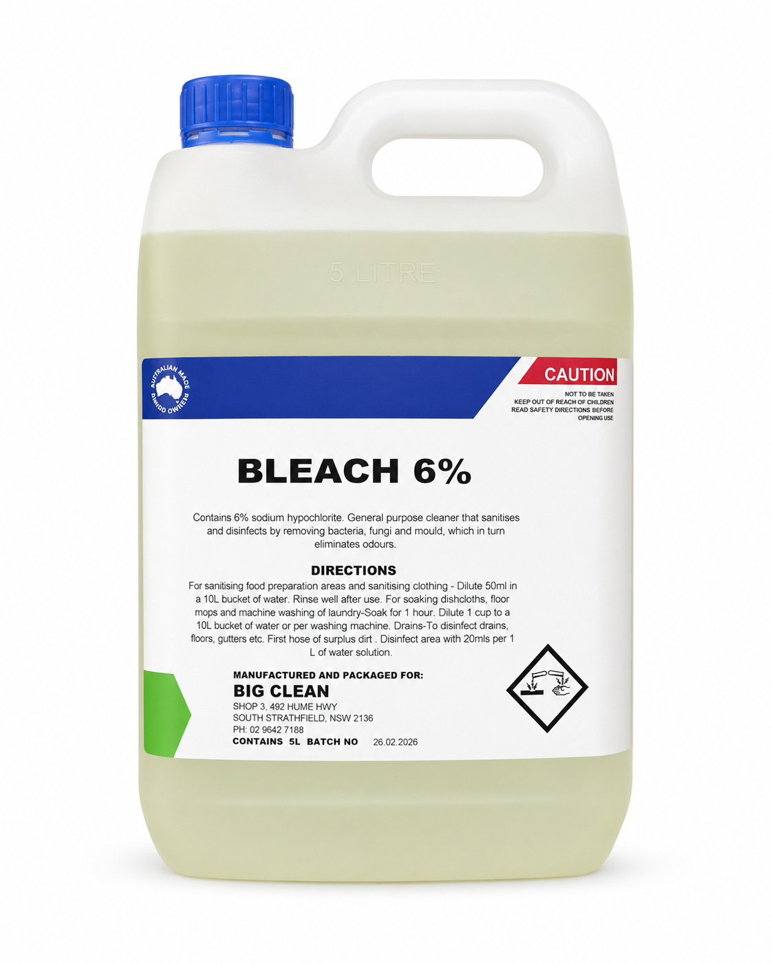 Bigclean Bleach 6%