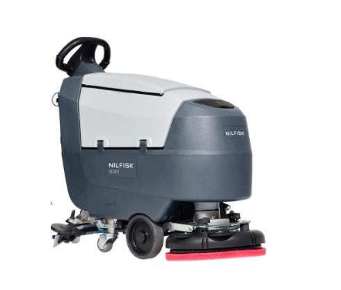 Nilfisk SC401 Walk Behind Scrubber Dryer - Battery