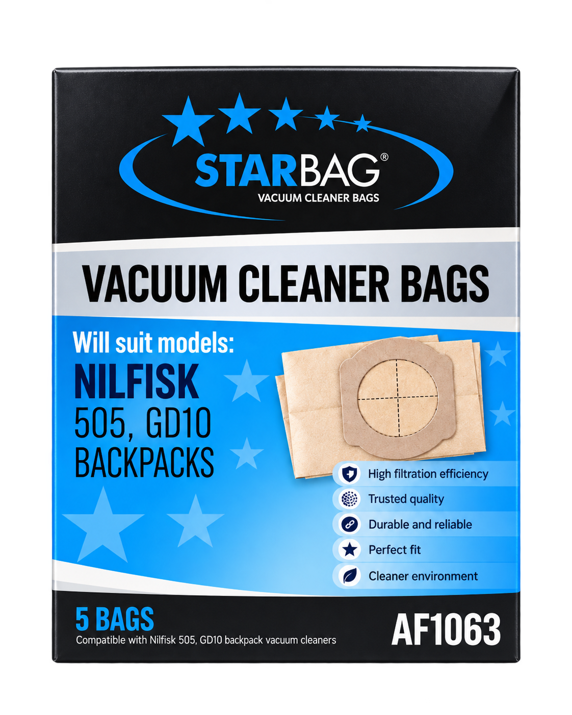 Nilfisk Vacuum Paper Bag 