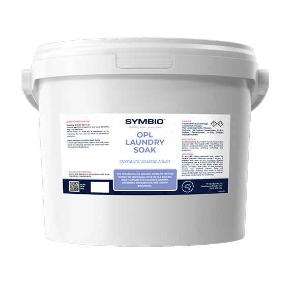 Symbio OPL Enzymatic Powder / Laundry Soak - 10kg