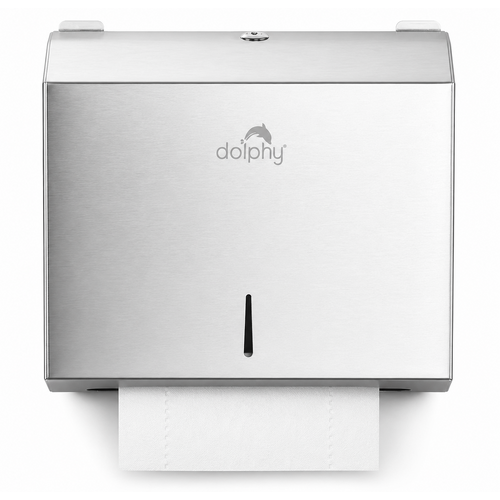 Dolphy UNIVERSAL Stainless Steel  Paper Towel Dispenser