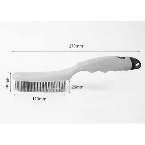 Bigclean Stainless Steel Grout Cleaning Brush